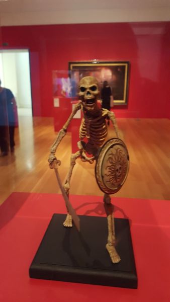 Harryhausen skeleton (From Jason and the Argonauts). Childhood ambition fulfilled!