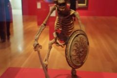 Harryhausen skeleton (From Jason and the Argonauts). Childhood ambition fulfilled!