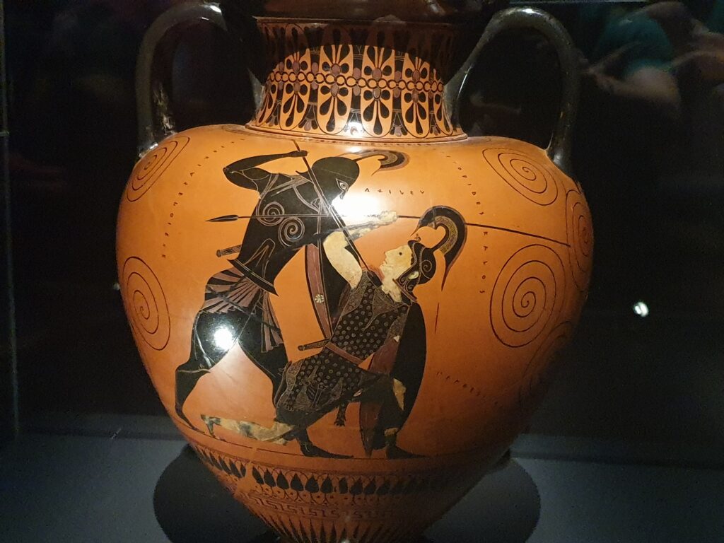 #VaseVlog 2018. Achilles and Penthesilea by Exekias