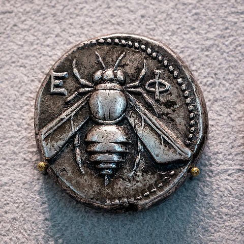 Bee coin from Ephesus