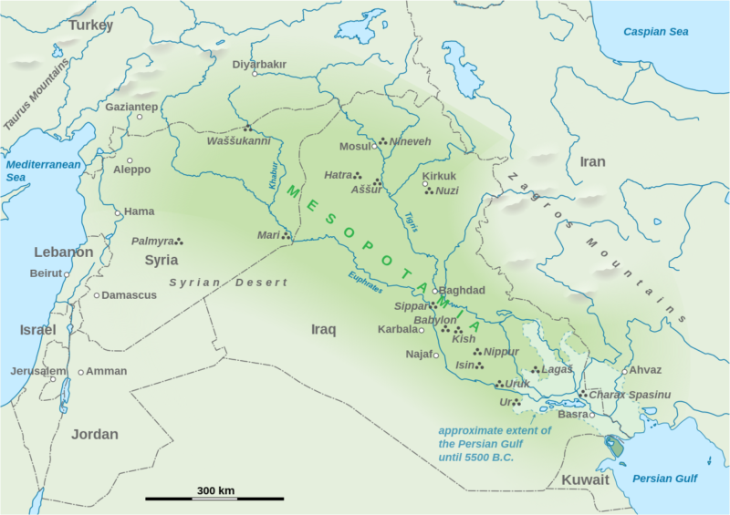 Map of Mesopotamia