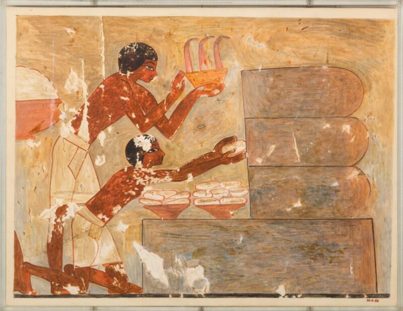 beekeeping scene in the tomb of rekhmire