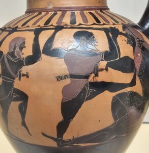 Vase showing the blinding of Polyphemus