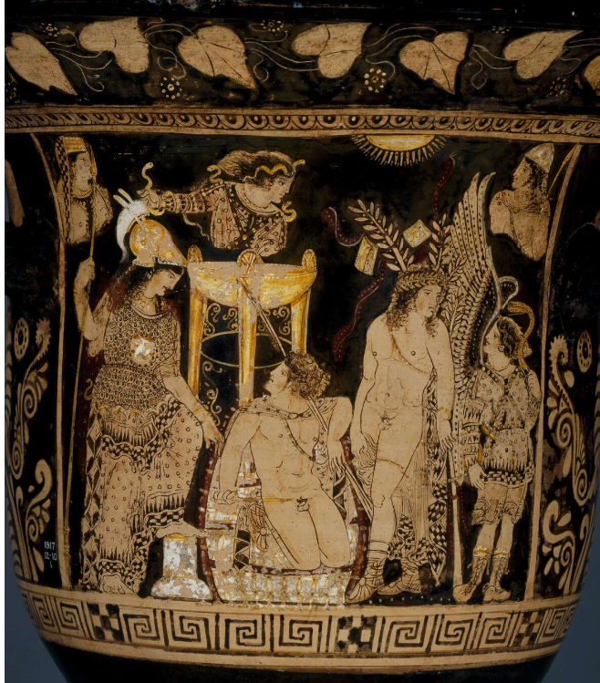 Krater with Orestes and the Furies