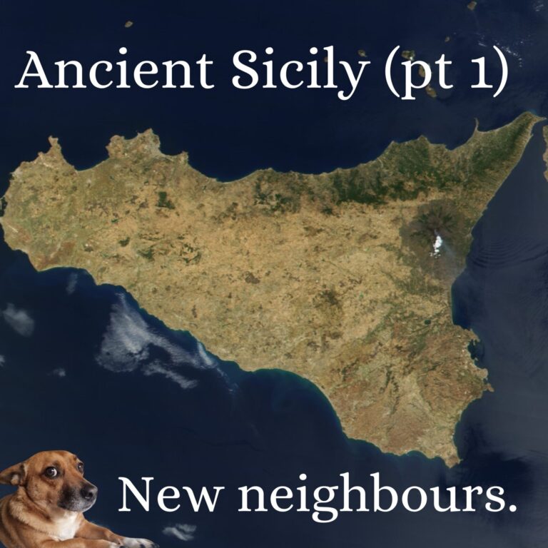 Ancient Sicily (pt1). New neighbours.