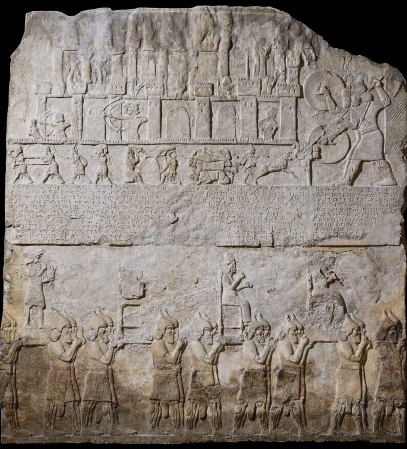 assyrian relief of Tiglath-Pileser